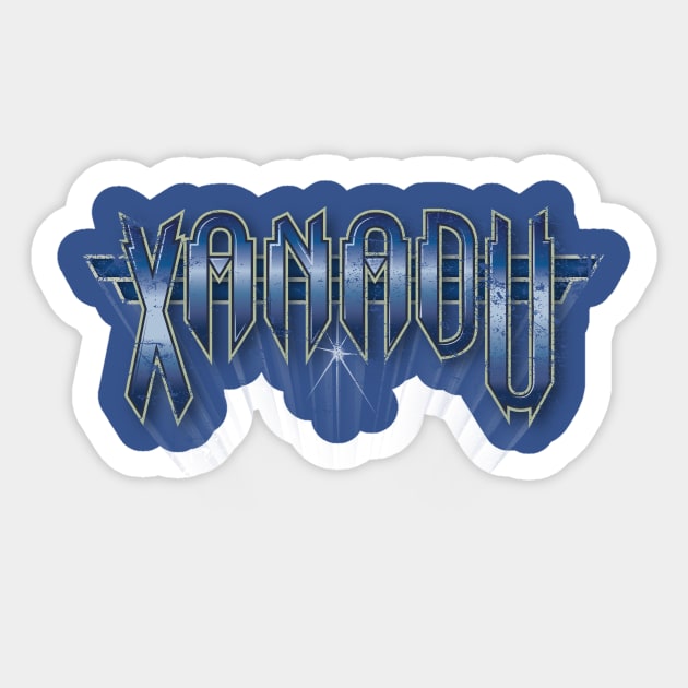 Xanadu Sticker by MindsparkCreative